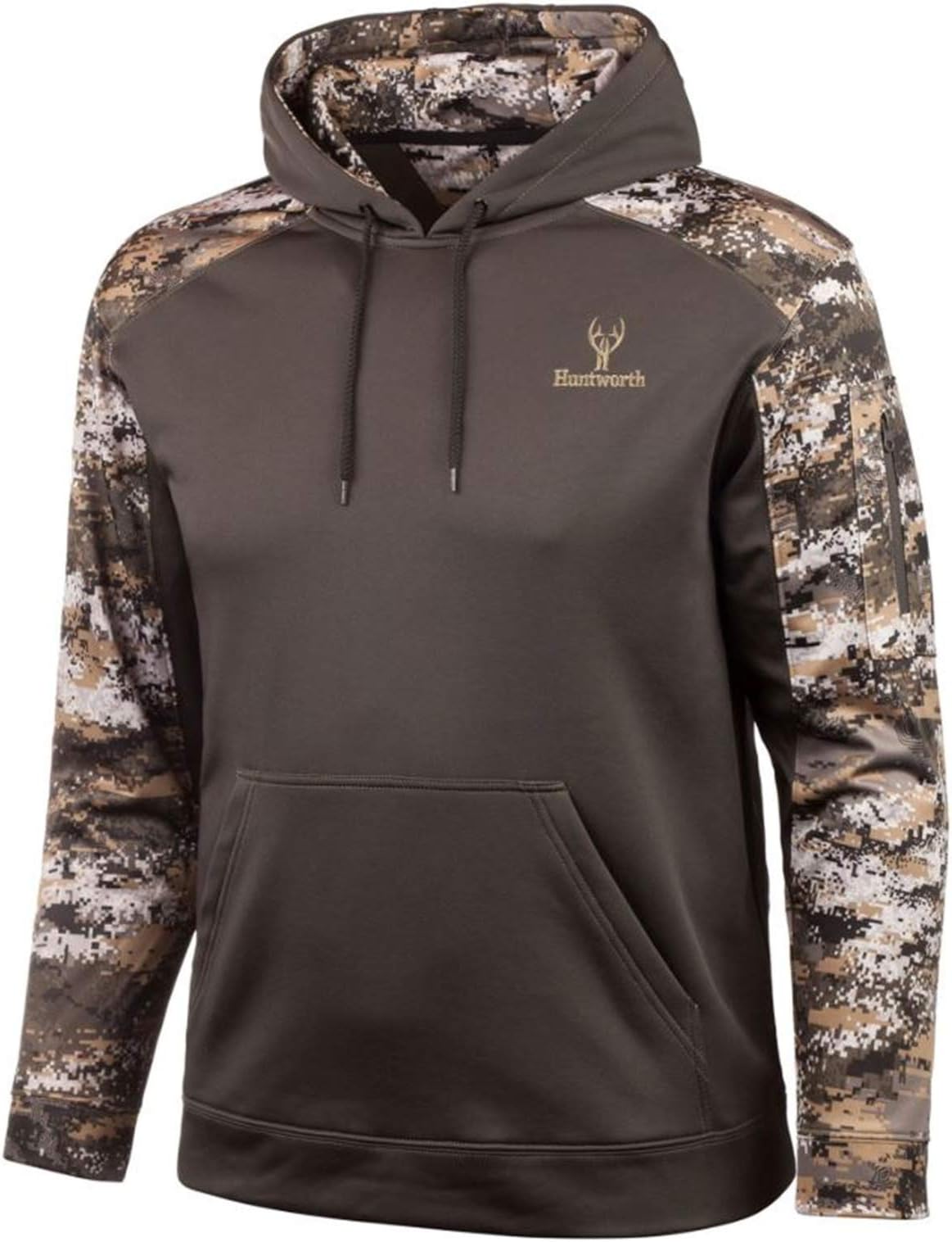 HuntworthMen's Heather Performance Fleece Hoodie