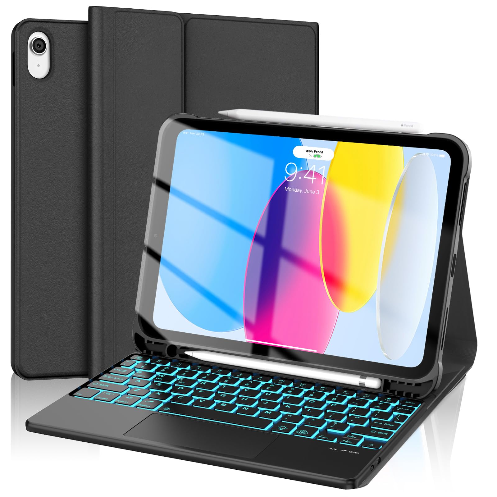 iPad 10世代　キーボード付き SKB-BTIPAD3BK【iPad 第10世代・A16専用ケース付きBluetooth