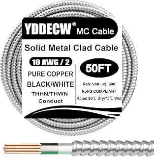 YDDECW 10/2 MC Cable 50 ft