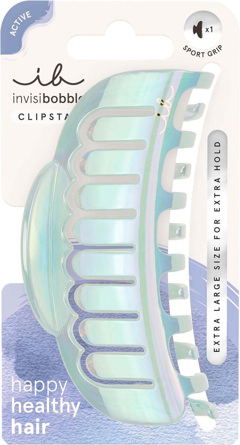 invisibobble Clipstar L Flexibobble duża spinka do włosów (1 sztuka) - klips do koka i grubych włosów