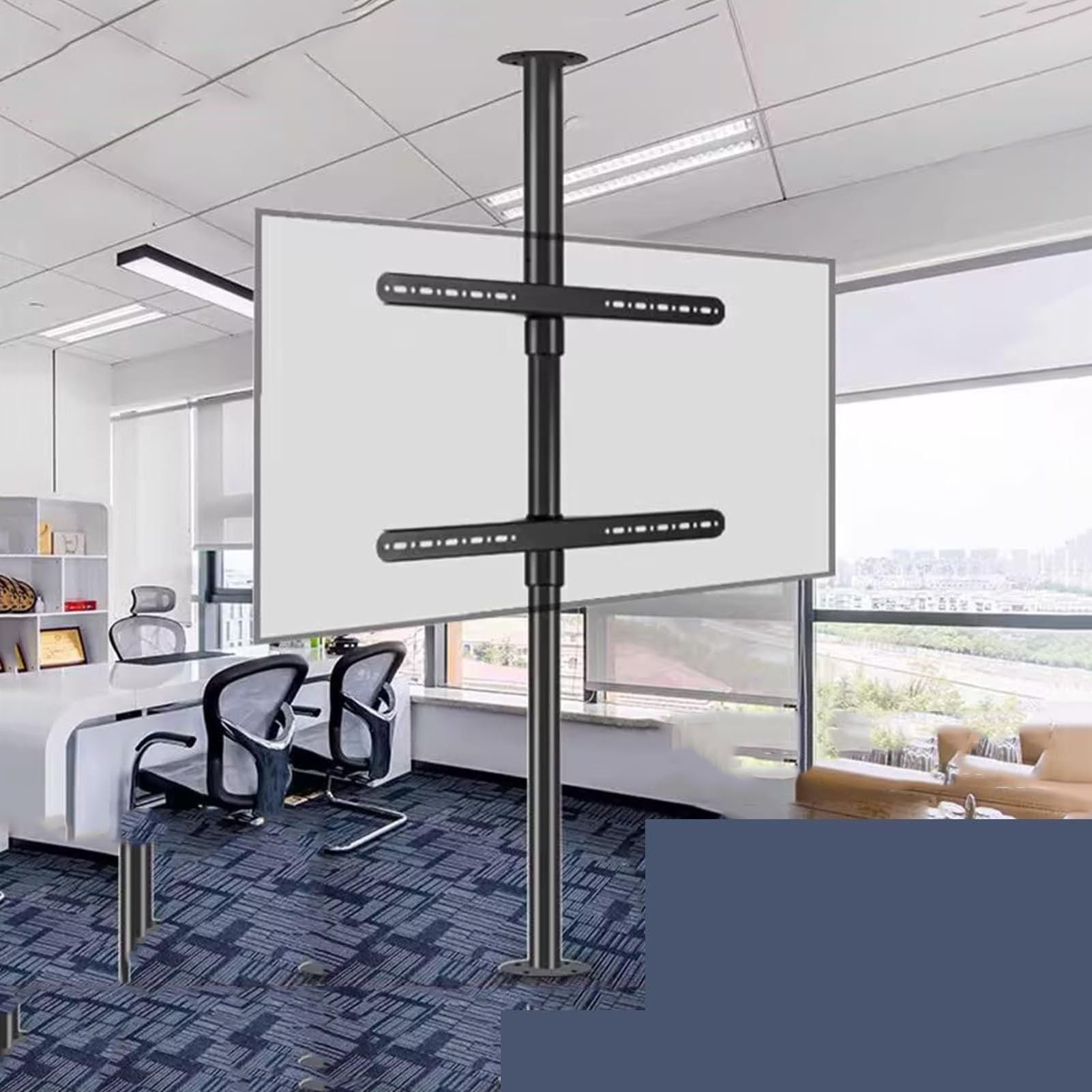 Base rotative meuble TV réglable pour éviter de percer les murs
