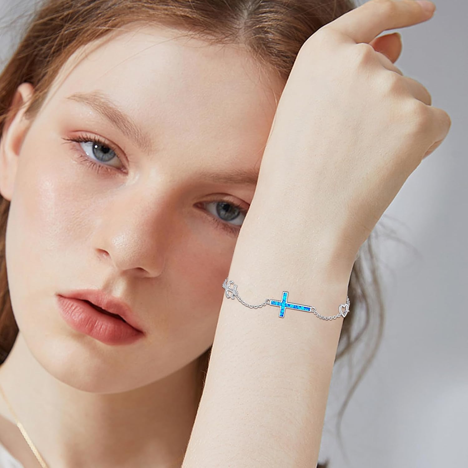 Dragonfly Bracelet 925 Sterling Silver Butterfly Bracelet Adjustable Celtic Moon Bracelet Irish Celtic Jewelry Gifts for Women - Image 4