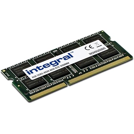 Integral 8GB DDR3 RAM 1600MHz SODIMM Laptop/Notebook PC3-12800 memory, IN3V8GNAJKILV , Green