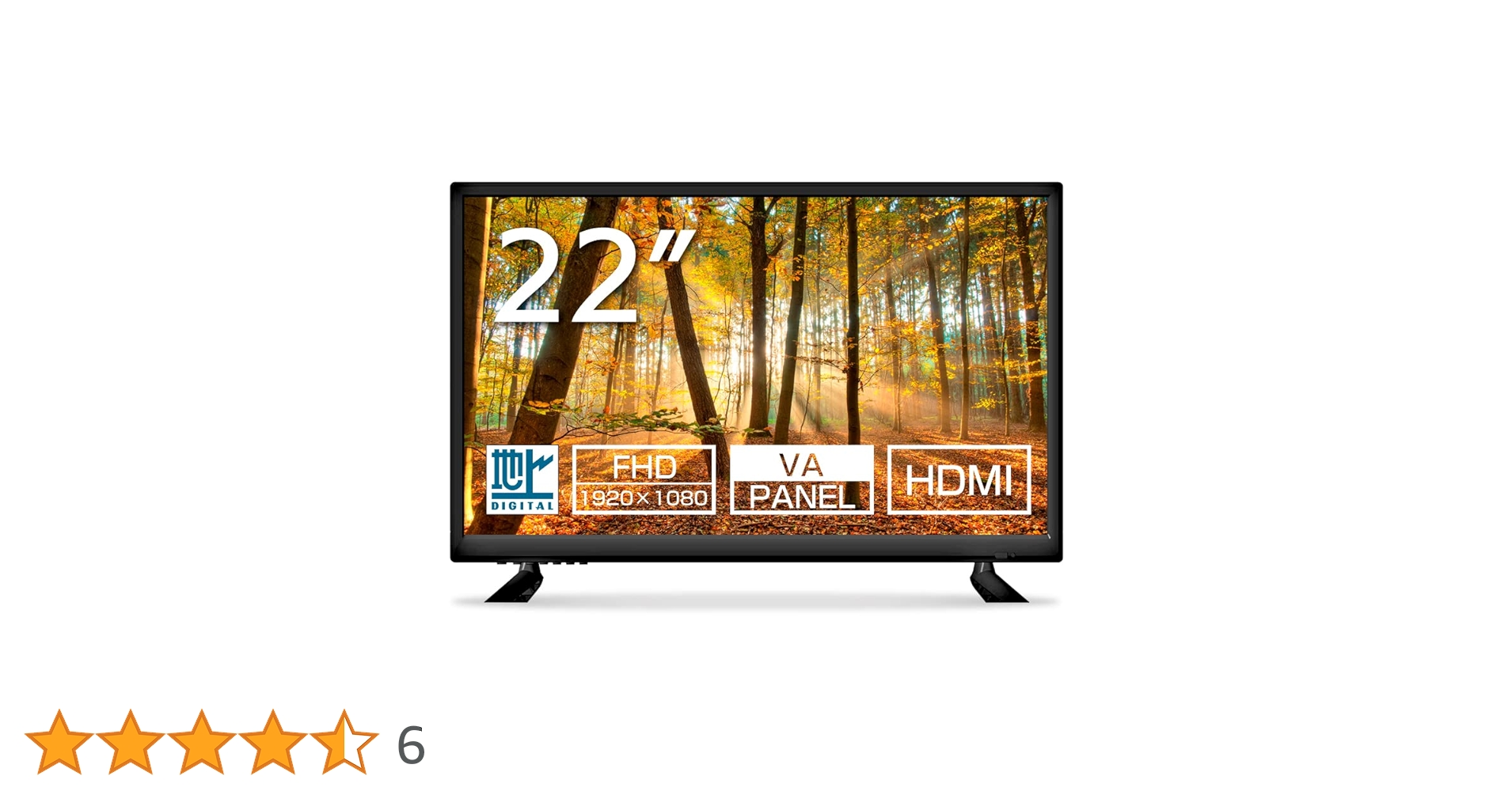 Amazon | WIS テレビ 22V型 FHD 液晶テレビ 22インチ 地上デジタル 外