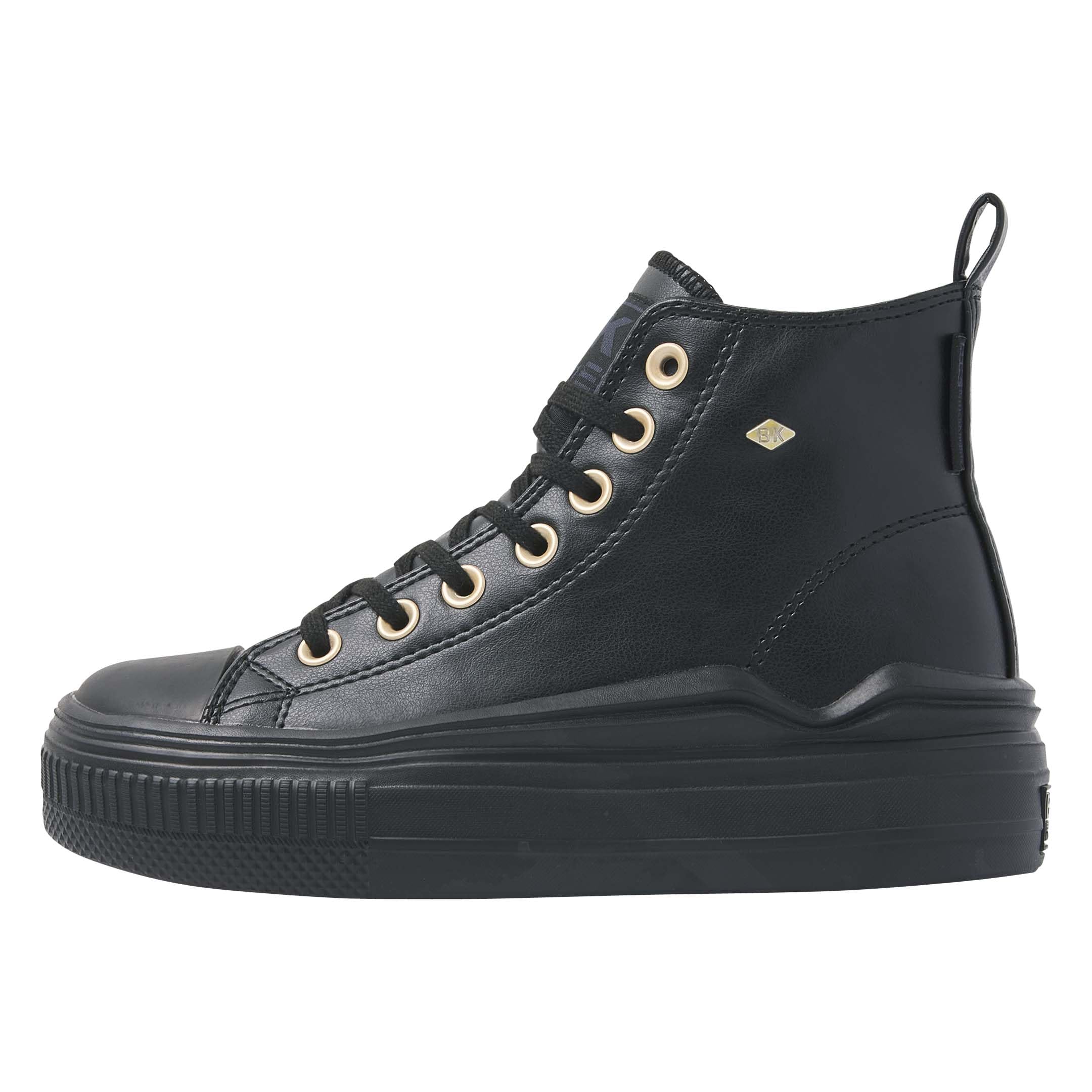 British Knights Women's Noir Sneakers Kaya Flow Mid