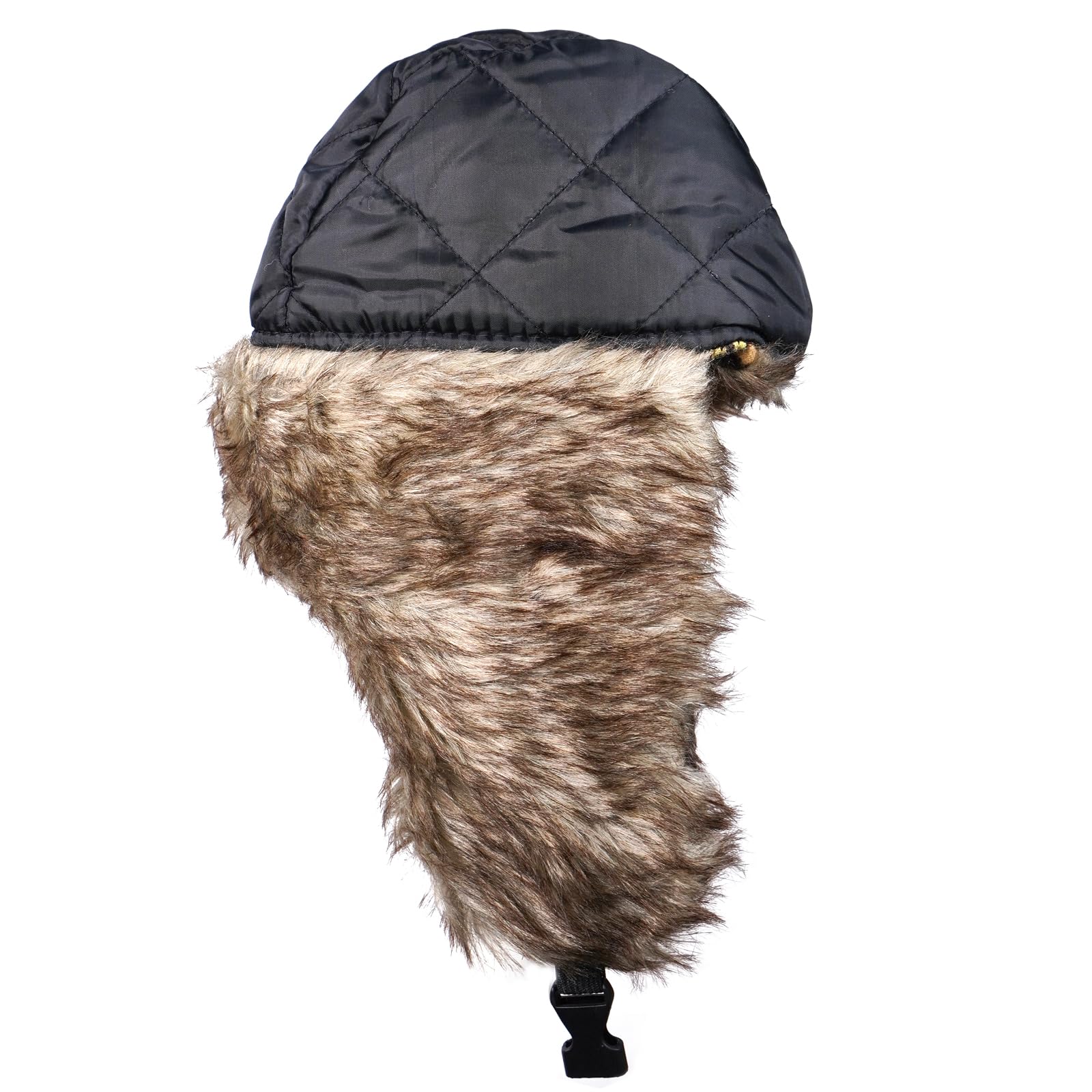 Bonnet Bombardier Coupe-Vent d'hiver pour Femme, Bonnet Russe Chaud avec Oreillette de Ski-Trappeuse