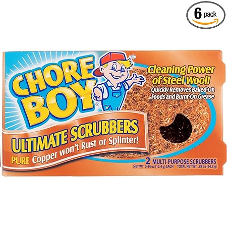 Chore Boy Copper Scouring Pad - 3 Pack