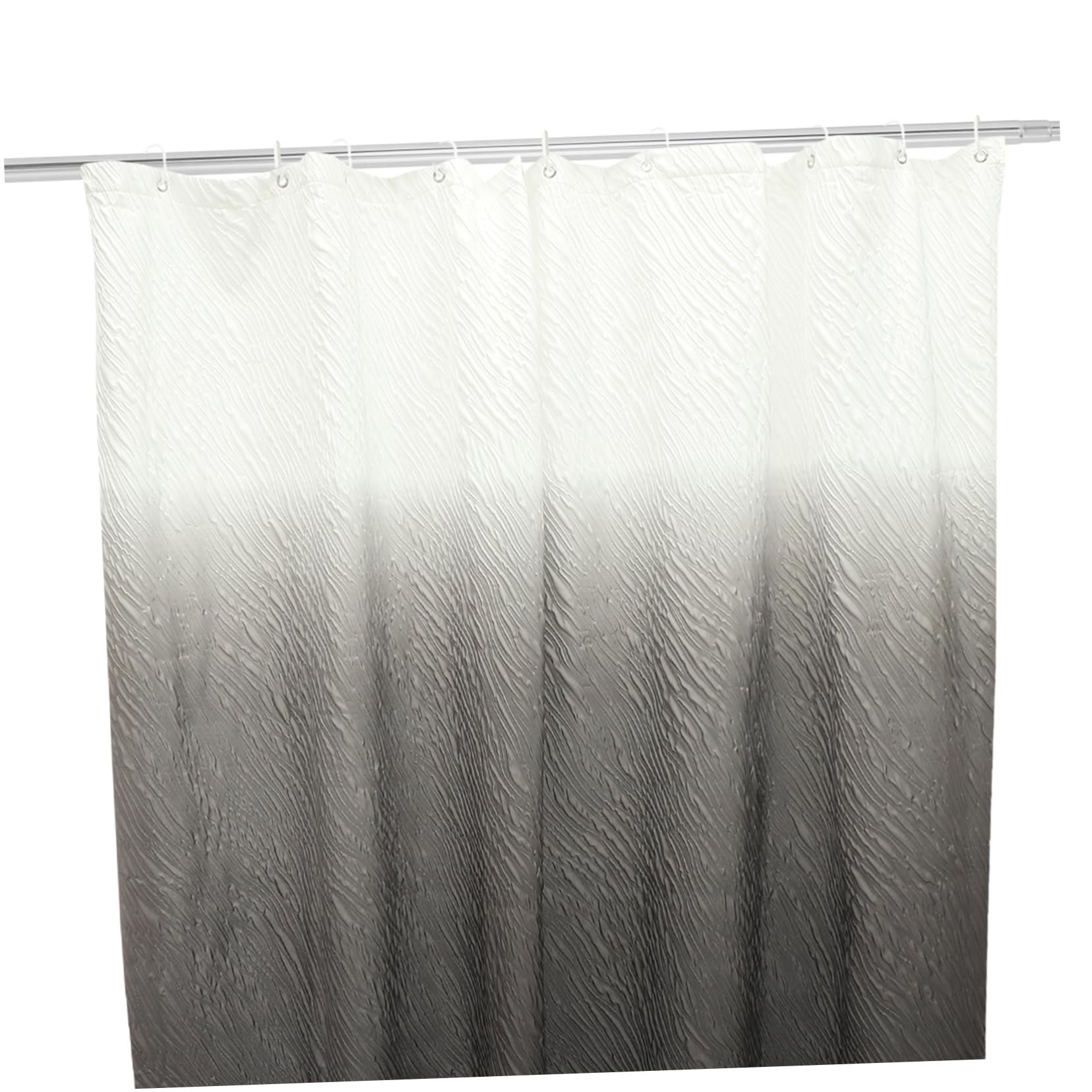 Tringle à Rideau de Bain Télescopique Réglable en Acier Inoxydable | Perçage, Longueur 155 à 260cm, Argenté, pour Bain et Rangement Domestique