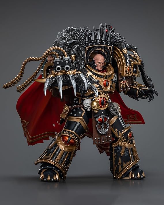 GWTCTOY JoyToy Warhammer 40K Genuine License 1:18 Action Figure, Sons of Horus Warmaster Horus Primarch of The XVlth Legion