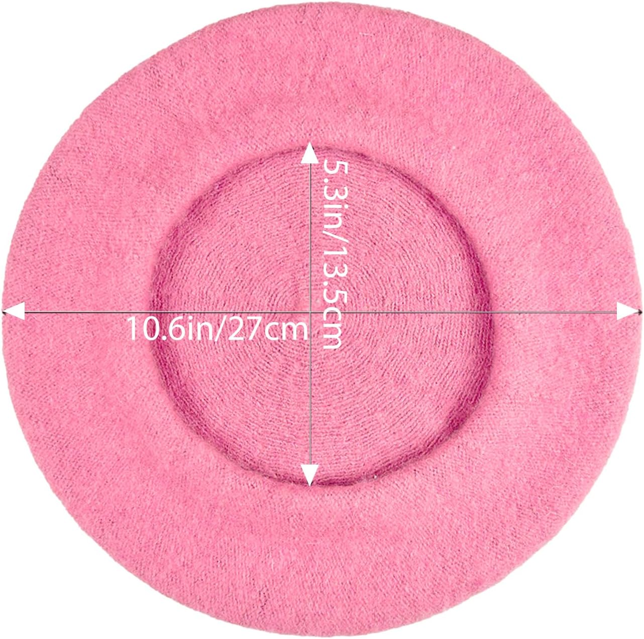 Jolbndcv 6PCS Beret, French Beanie, Outdoor, Winter, Fashion Lady Hat - Image 2