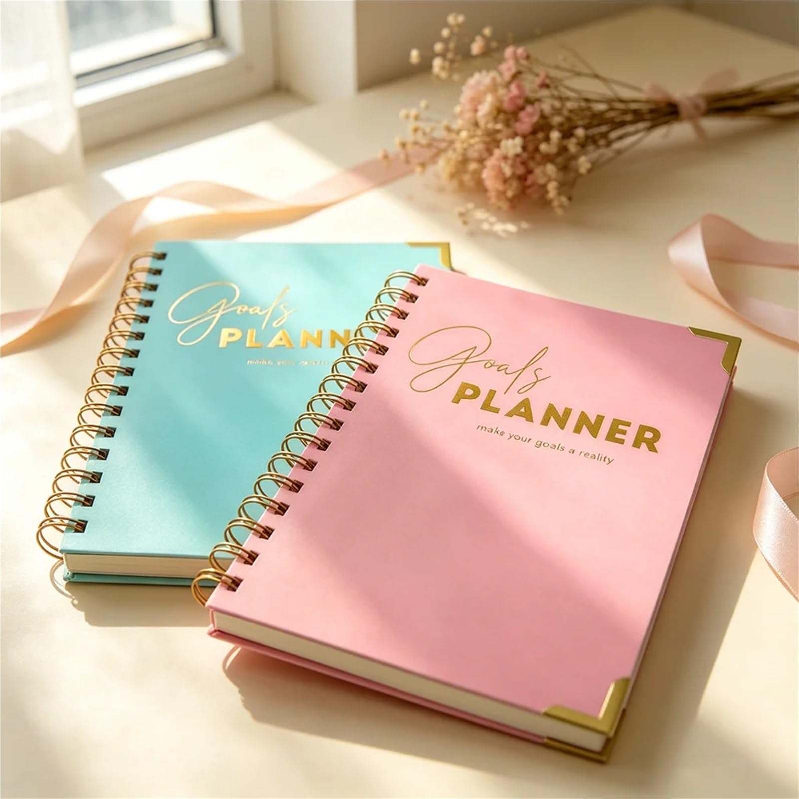 Fixation d'objectifs Cahier à spirale