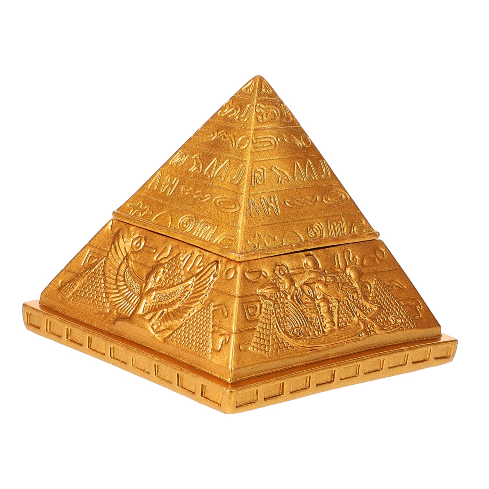 Amazon.co.jp: ORFOFE 字塔装饰小型デスクトップ置物 風ピラミッド模型