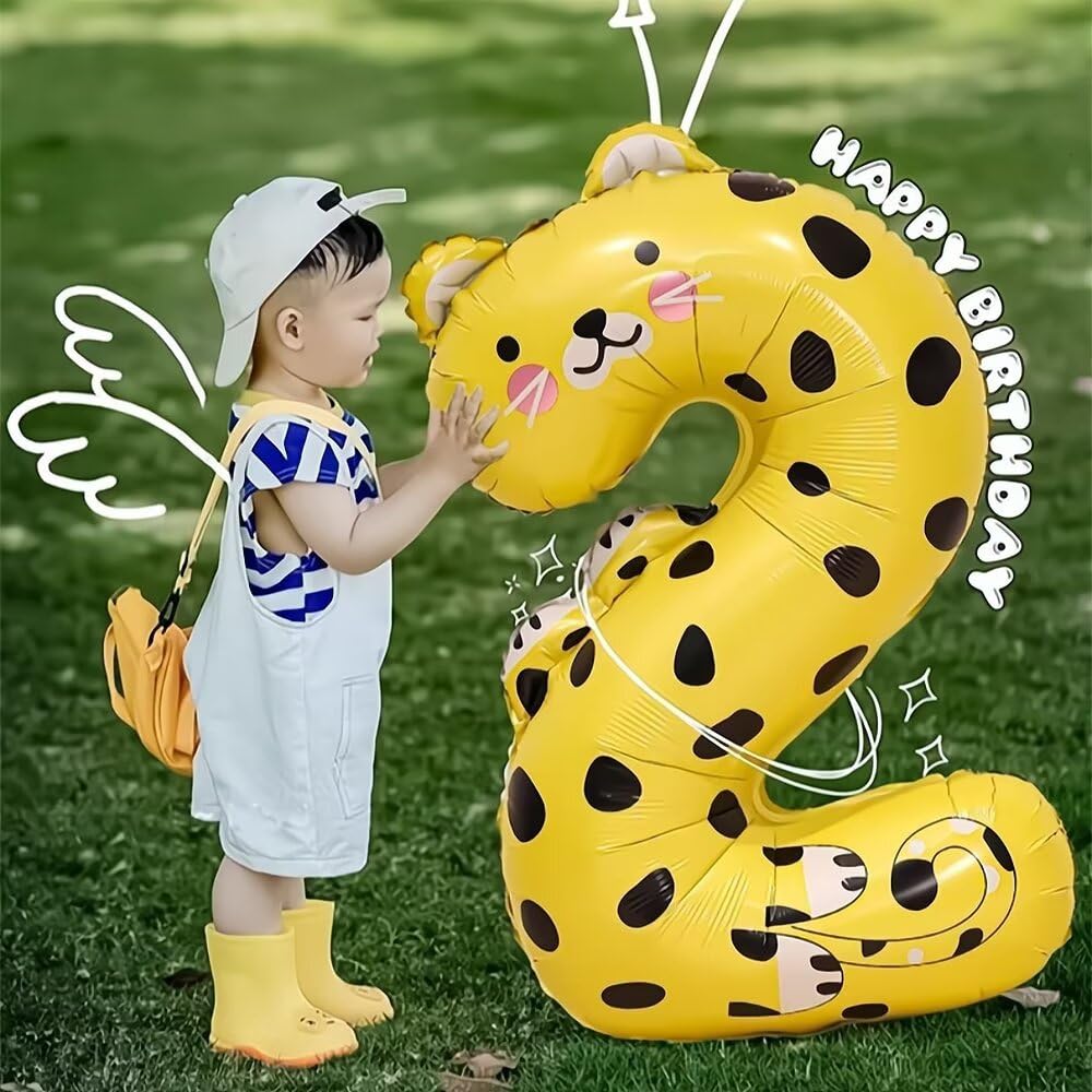 ☆動物風船 40インチ 誕生日 バルーン　「４」 Amazon | Vthoviwa 40インチ バルーンアルミ4 ヘリウム風船 数字