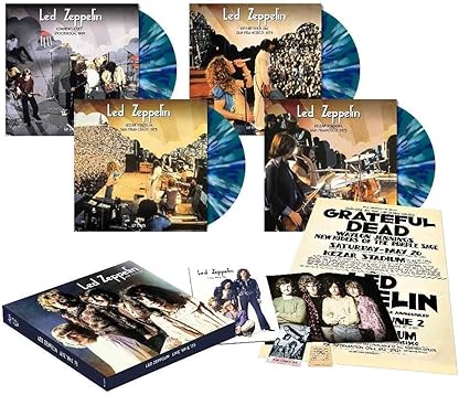 Live '69 & '73 - Led Zeppelin Vinyl - Deluxe Color Edition por Led Zeppelin — capa do álbum