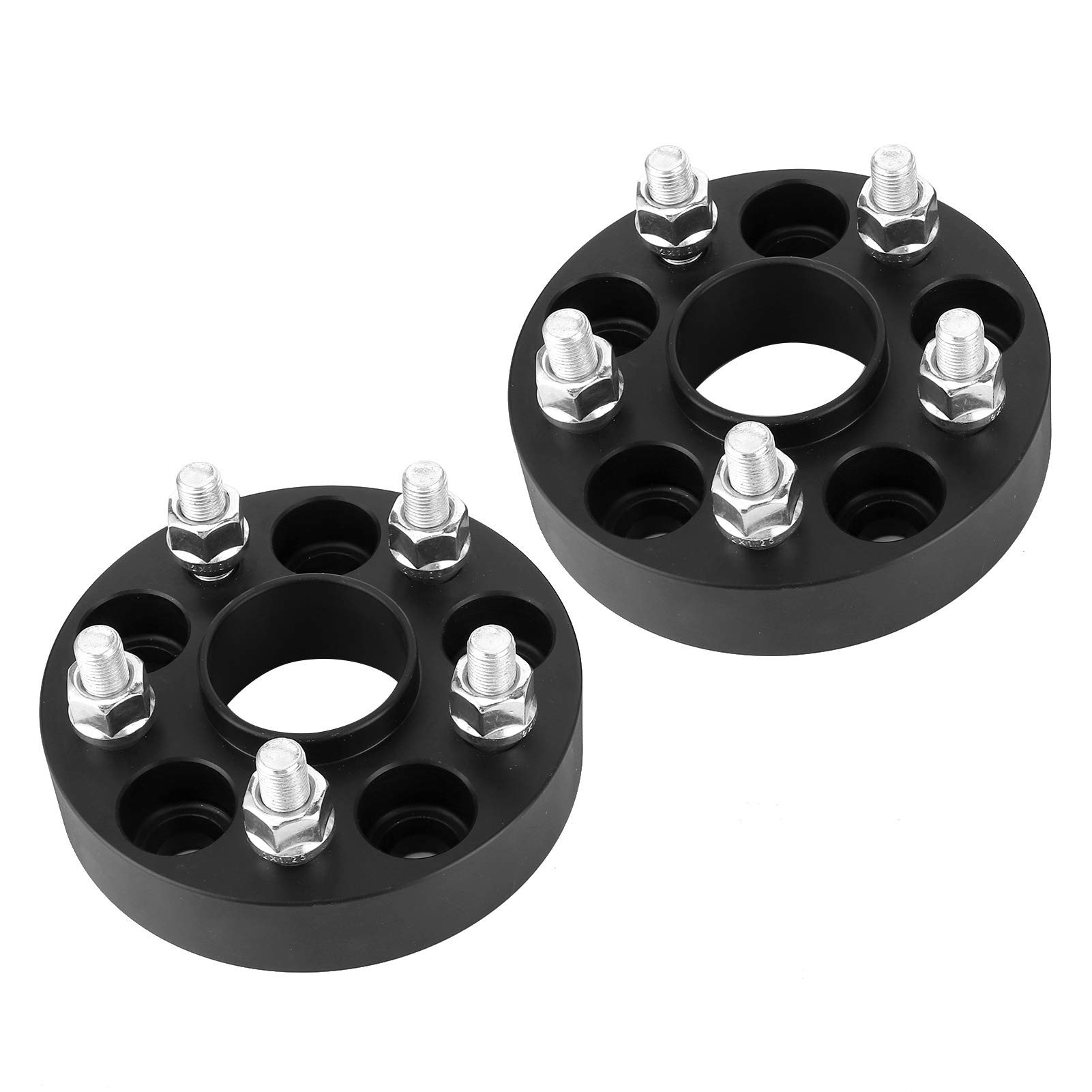 Ausla Entretoise de Roue Adaptateur de Roue centré sur Moyeu en Aluminium 30mm d'épaisseur 56.1mm Alésage M12x1.25 avec pour