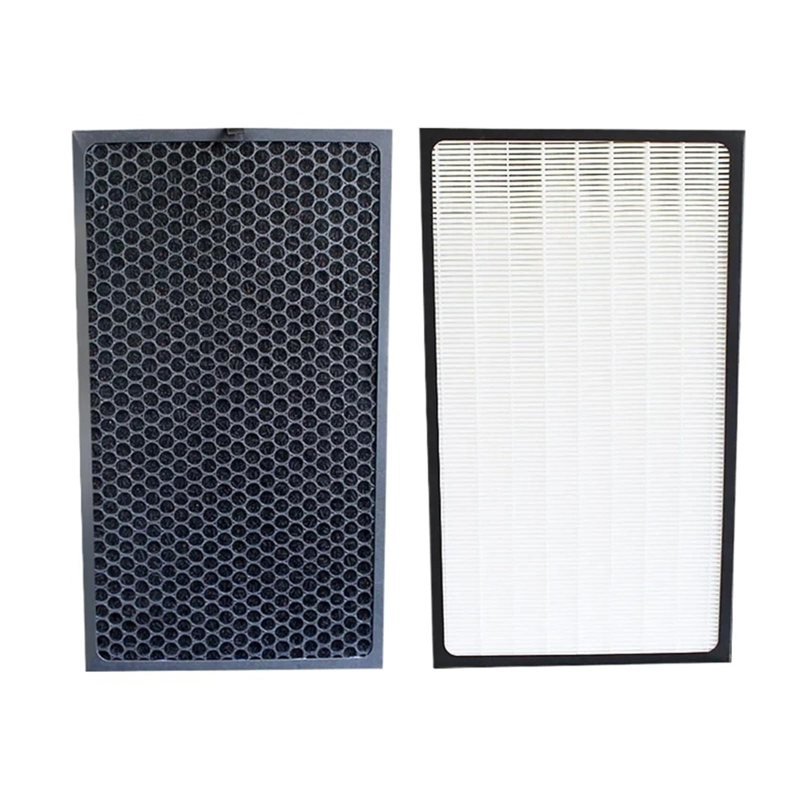 JMOUQZYJ 2 in 1 Filters?Compatible for Sharp?FX-CF100 3M FAP01 FAP02 Air Purifier Multifunction Filter Hepa Filter and Carbon Filter 389 * 227 * 20mm