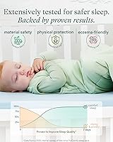 Vista 5 de PurComfy Quilted Supersoft Sleep Sack, 2.5 TOG Premium Bamboo Viscose Warm Baby Sleeping Bag, Thick Babies Wearable Blanket
