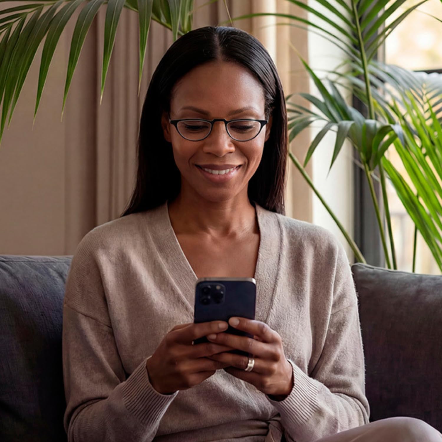 Always With You Crescent Full Frame Reading Glasses Only - Thin Lightweight Readers