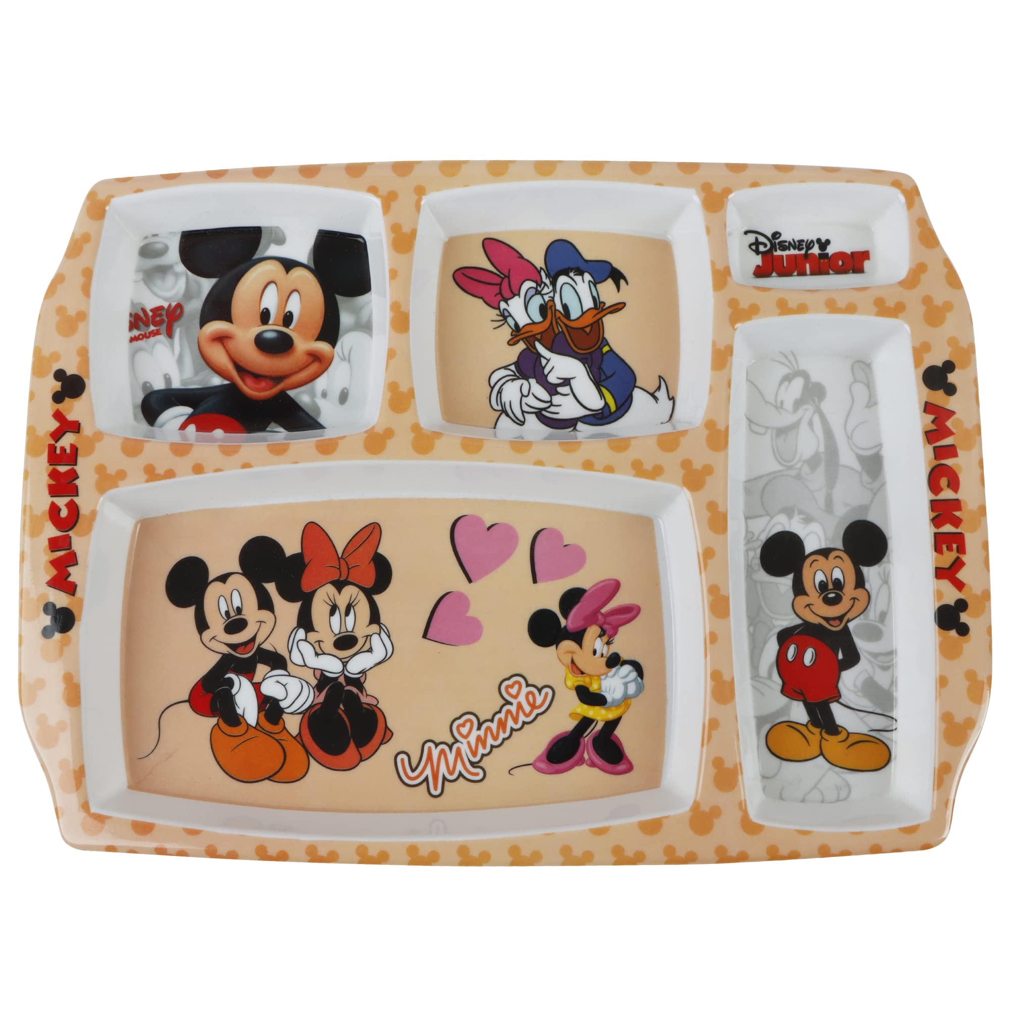 See full amazon price history chart for Shree Murti Food Serving Dinner Plate with 5 Sectioned Partition Funny Cartoon Printed (Minnie) |Perfect Gifting for Navratri Diwali Dussehra Festivals Shree Murti Food Serving Dinner Plate with 5 Sectioned Partition Funny Cartoon Printed (Minnie) |Perfect Gifting for Navratri Diwali Dussehra Festivals (B0BF19161J) Amazon Price History, Amazon Price Tracker