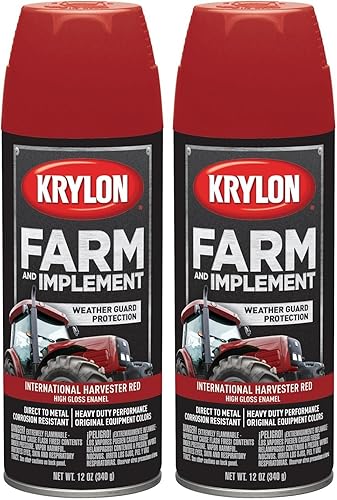 Krylon RECOSECTOR INTERNACIONAL RED (IH RED) (1933) (Paquete de 2)