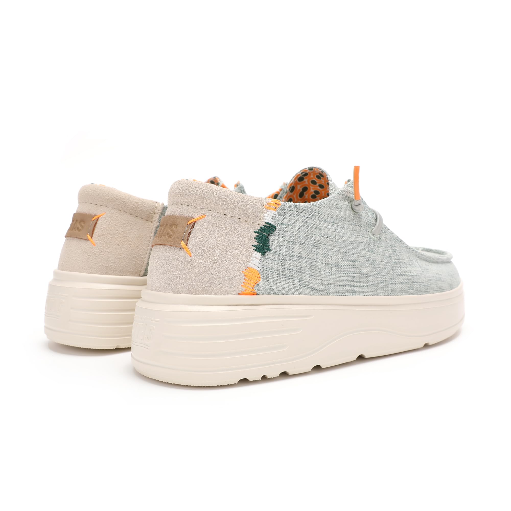 PITAS | Poppy | Mocasines de Mujer | Náuticos Casual | Zapatillas de Tela | Zapatos sin Cordones | Deportivas Casuales | Calzado de Walkinpitas