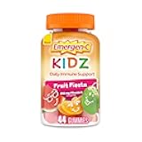 Emergen-C Kidz Daily Immune Support Dietary Supplements, Flavored Gummies with Vitamin C and B Vitamins, Fruit Fiesta Flavored Gummies, Back to School Essentials - 44 Count