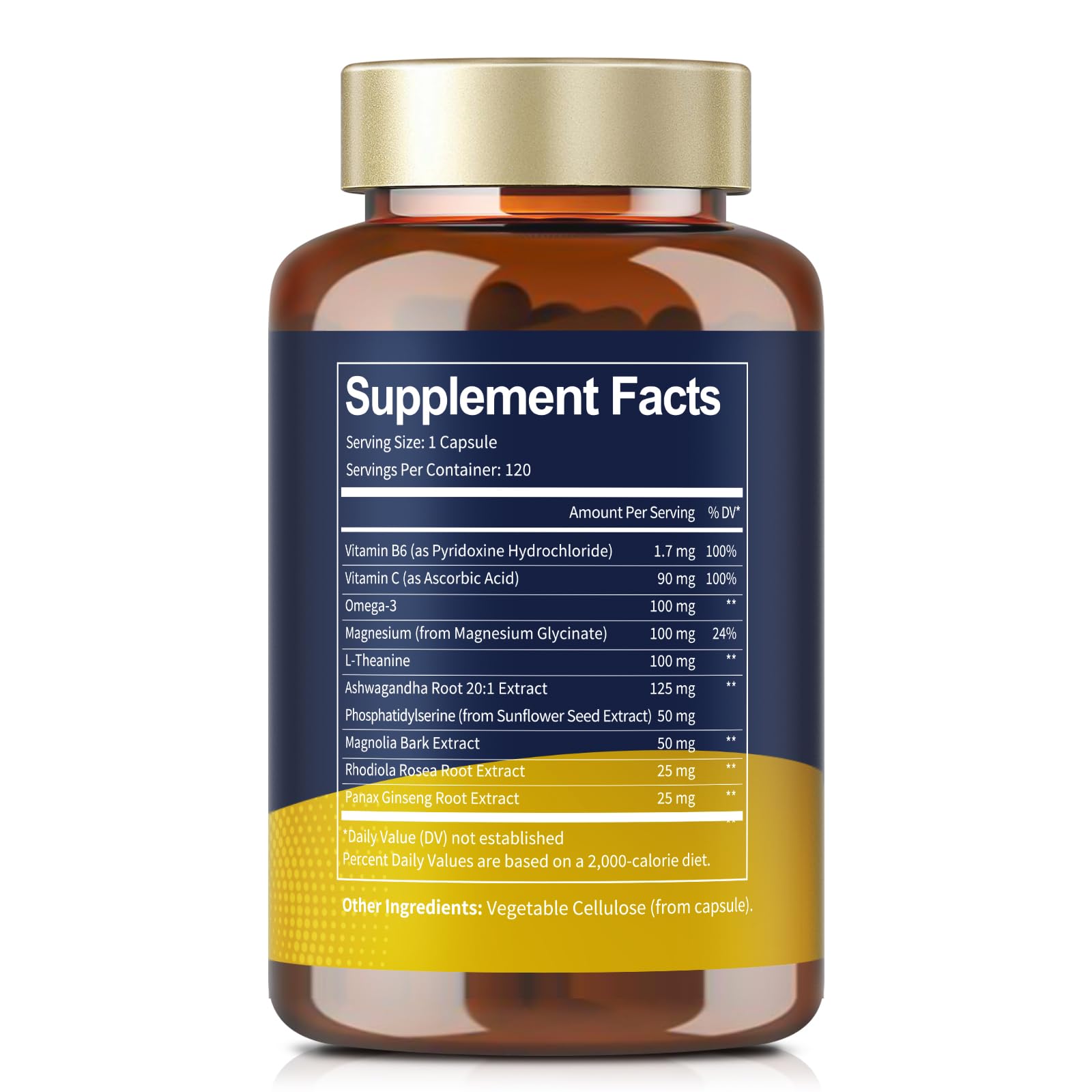 Totaria Cortisol Supplement for Women 120 Vegan Capsules Hormone Balance — Amazon image 8