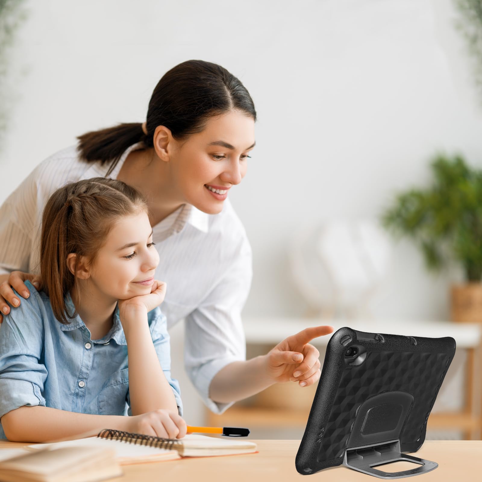 Custodia Universale In Similpelle Per Tablet Onn E Altri 7-10,1 Pollici - Ideale Per Bambini