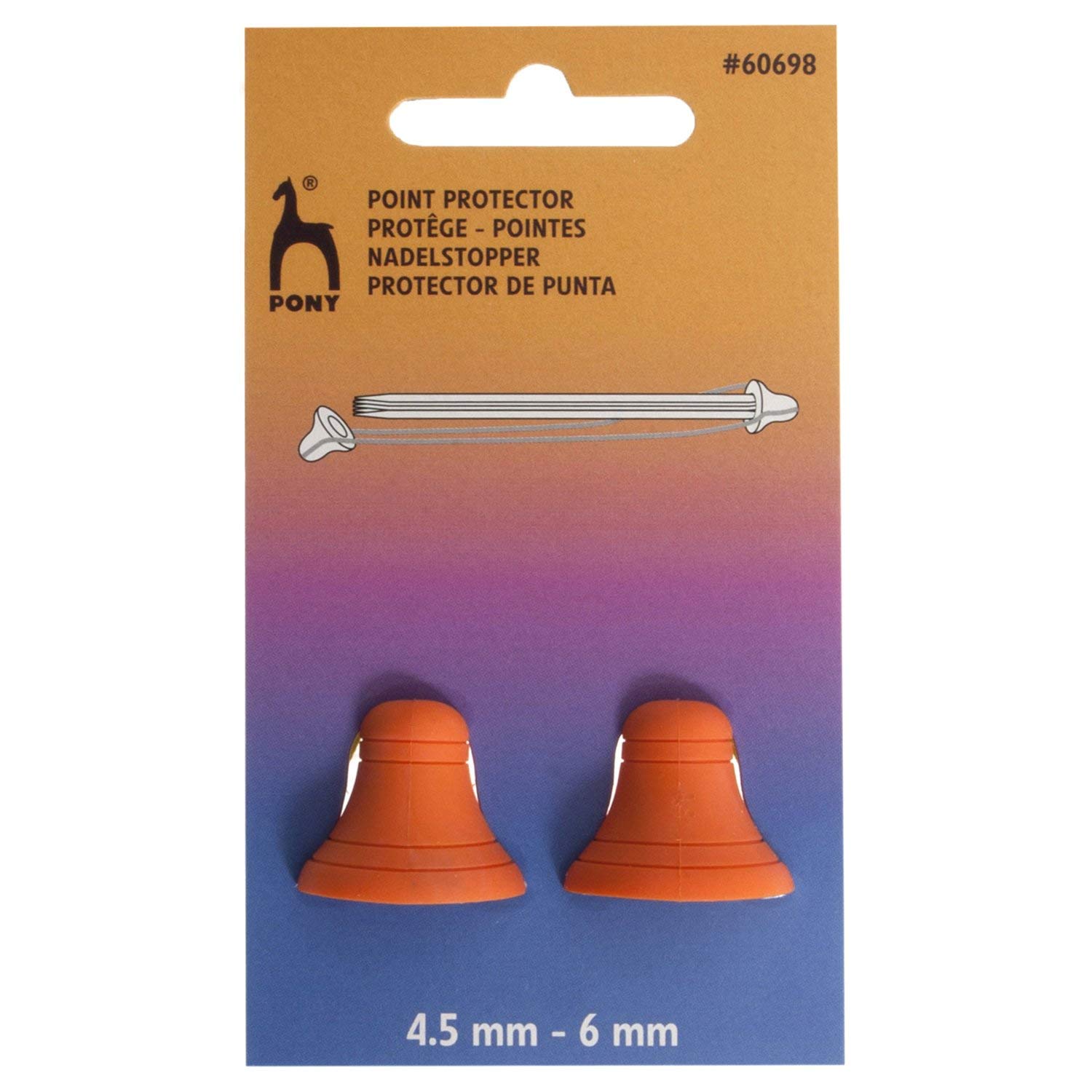 Pony Point Protectors: Bell Shaped: Large, Multi, 9 x 6.5 x 10 cm