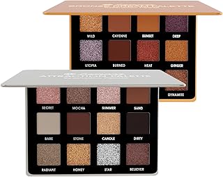 Lamora Paletas de sombras de ojos nude (atrac...