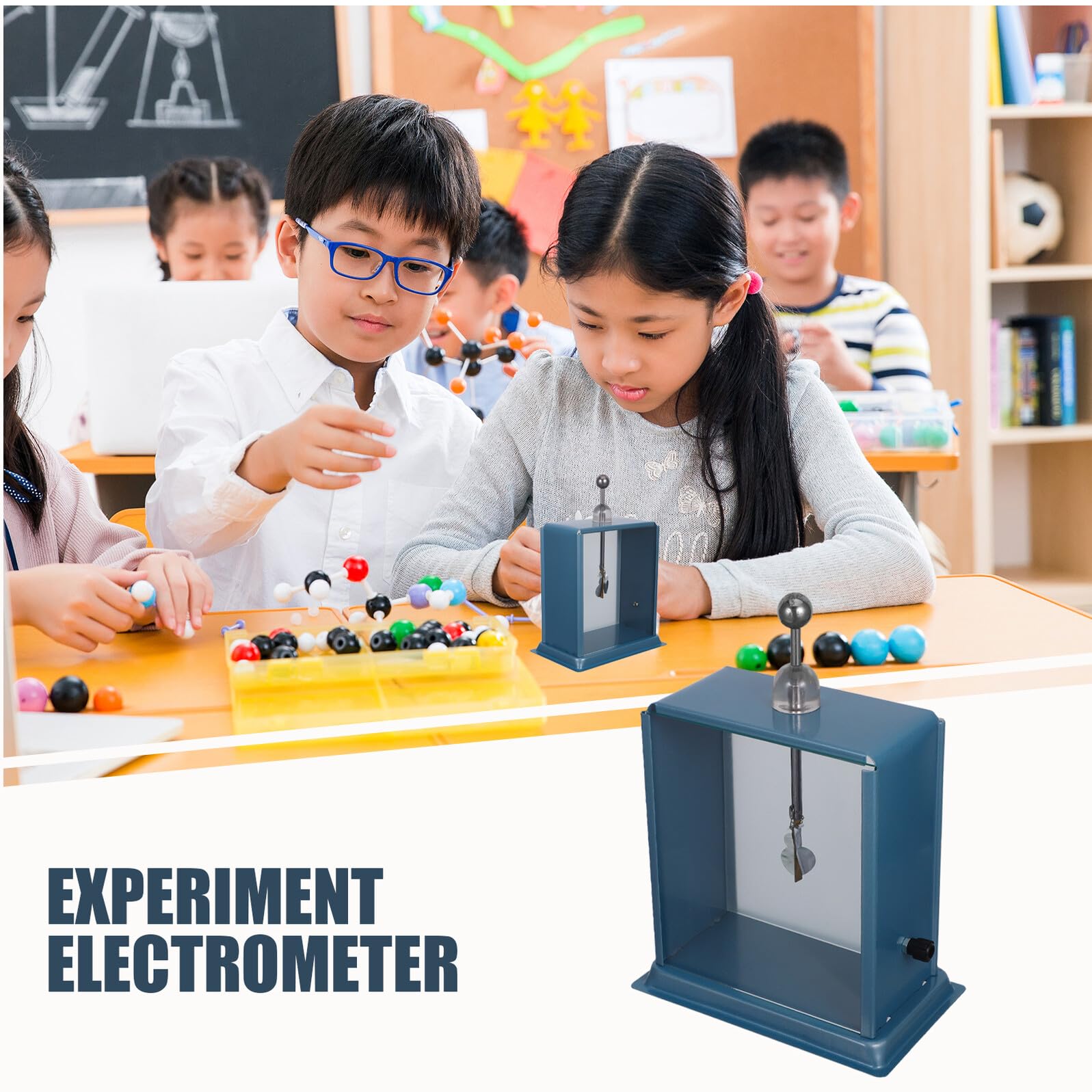 Anneome Progetti Scientifici Ausili Didattici Scientifici Strumento Didattico Di Fisica Tester Di Elettricità Kit Per Esperimenti Di Fisica Strumento