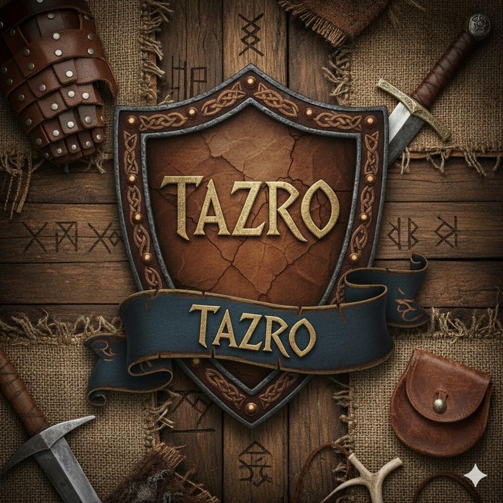 Tazro Medieval Padded Collar, Green Quilted Neck and Shoulder Armor for LARP, Cosplay, Reenactment