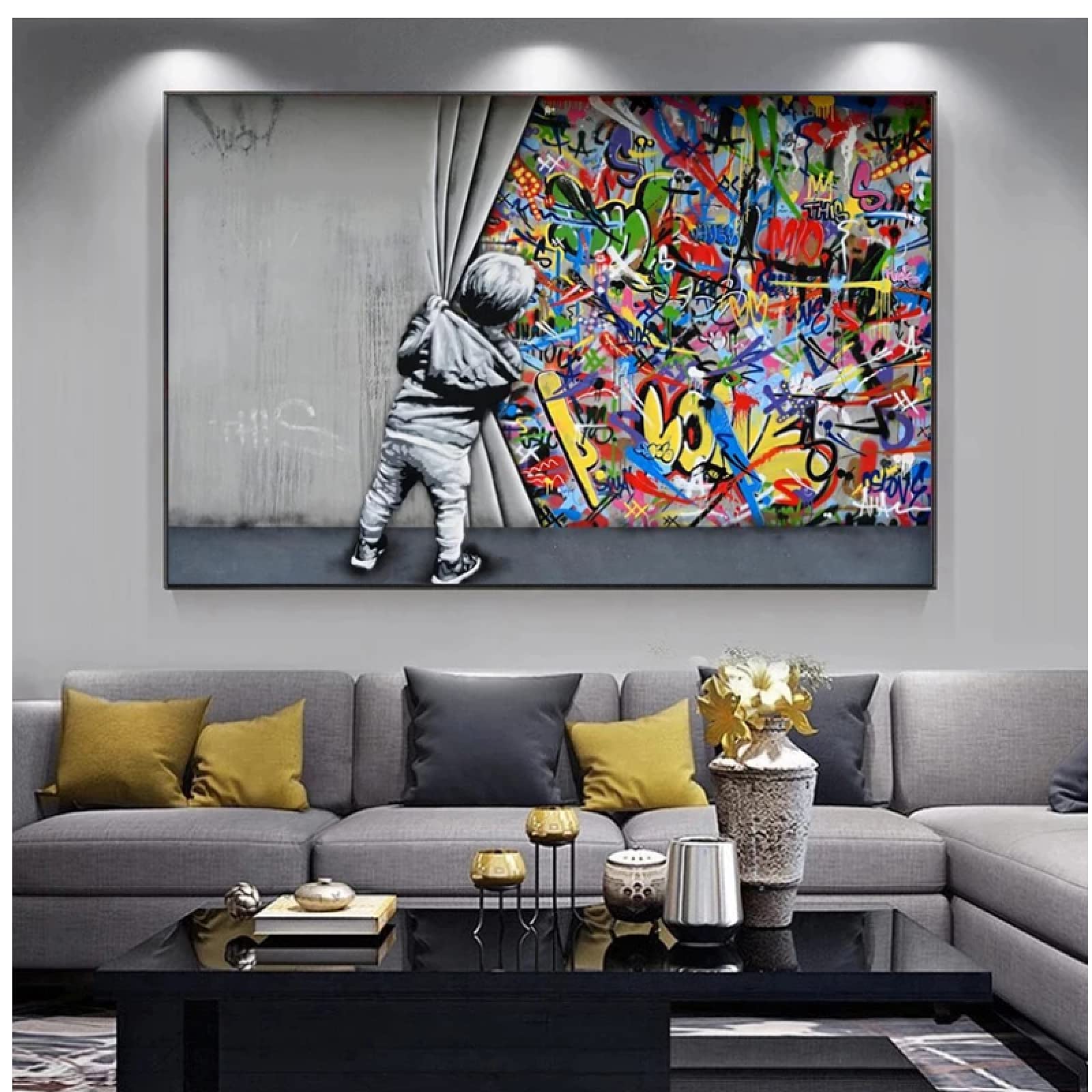 インテリア　アート Amazon｜アートパネル 15.7x23.6in（40x60cm）x1pcsフレームなし抽象