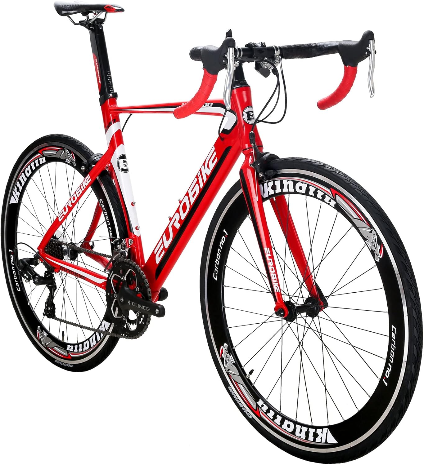 Eurobike xc7000 aluminum road bike 54cm road bikes for adults men and women  14 speed adult road bicycle 700c racing bike