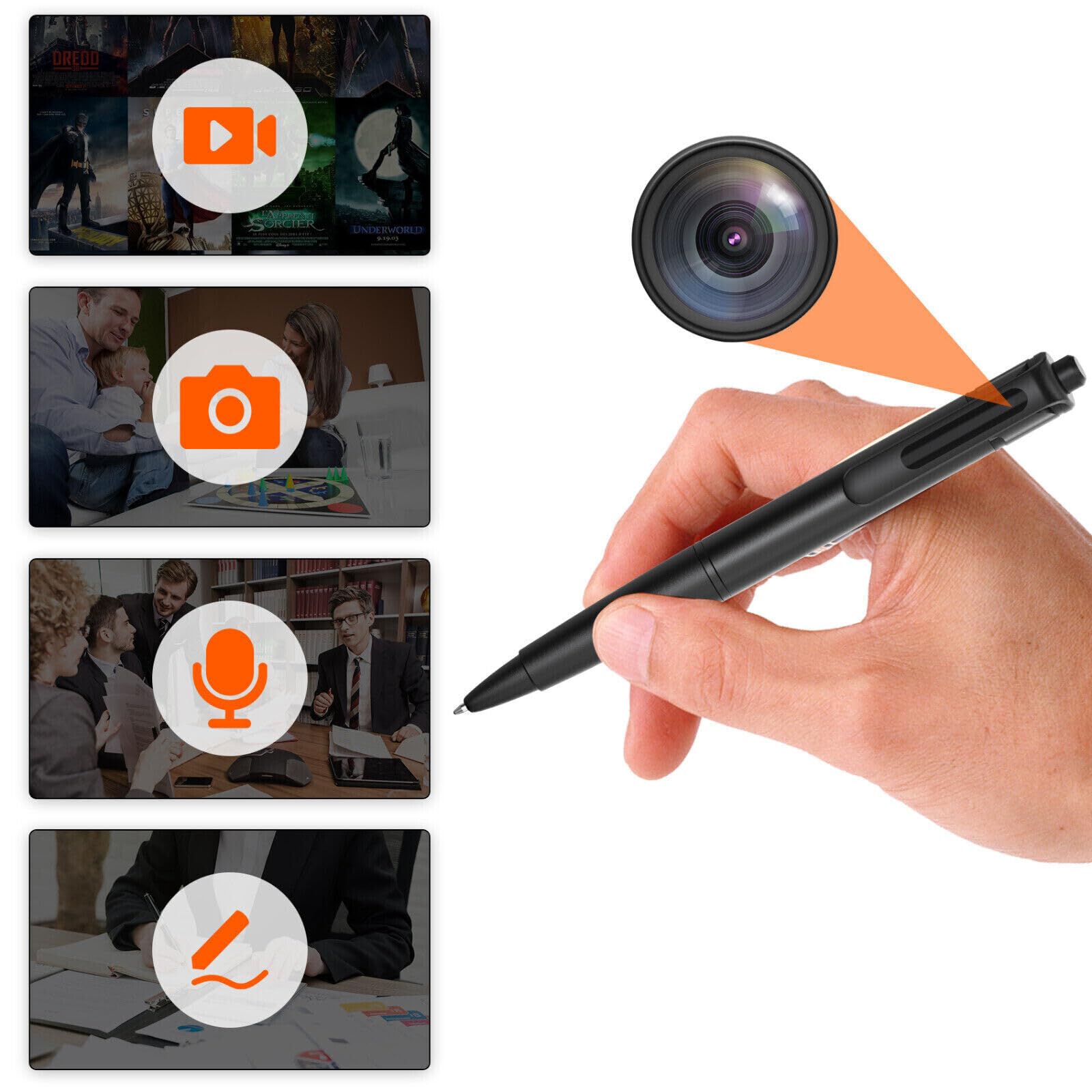 Mini Camera Video Surveillance 4K Portatile Surveillance - Dettaglio
