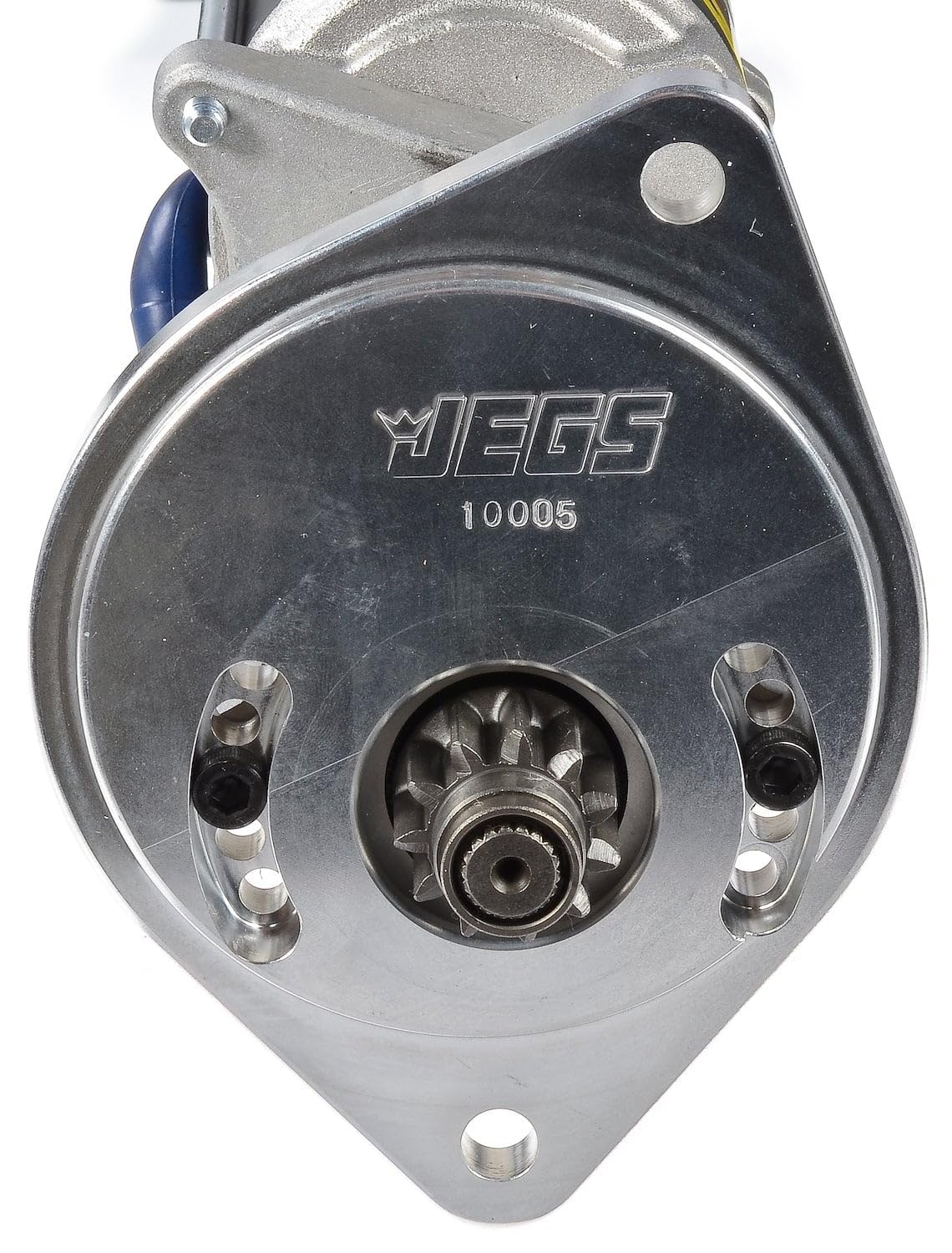 JEGS Prostarter Starter | 4.4:1 Gear Reduction | for Ford 289, 302, 351C, and 351W Engines | Up to 12.5:1 Compression | Made in USA | 8.8 Lbs | Clockable Mount | Includes Shims