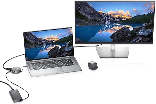 Miniatura 5 de Dell DA310 Alámbrico USB 3.2 Gen 2 (3.1 Gen 2) Type-C Plata