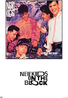 Trends International New Kids on the Block - Step By Step Album Series Wall Poster, 19L x 13W, Premium Unframed Version