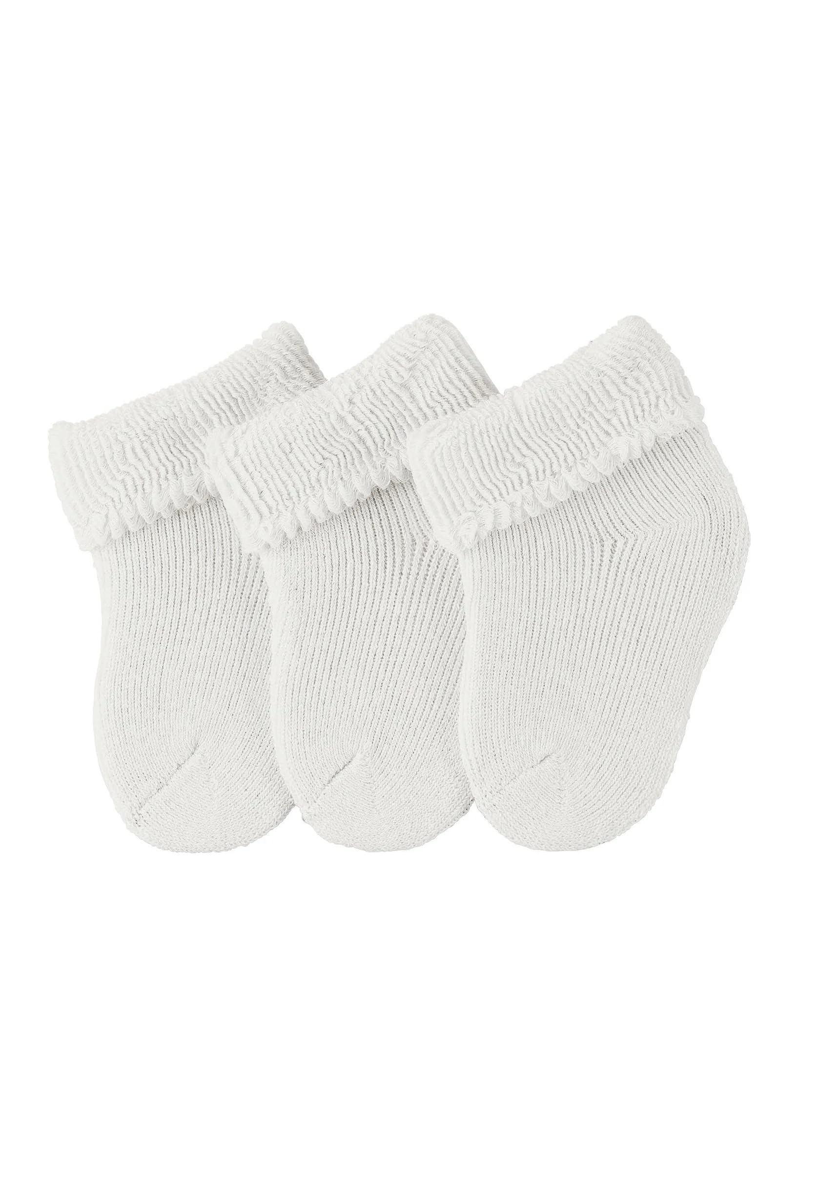 Sterntaler First Socks, Pack of 3, Beige (Ecru)