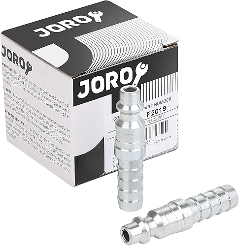 Miniatura 10 de Accesorios de manguera de aire de 14, acoplador industrial tipo M, tamaño de flujo de 14 pulgada, tamaño de roscas macho de 14 pulgada, material de