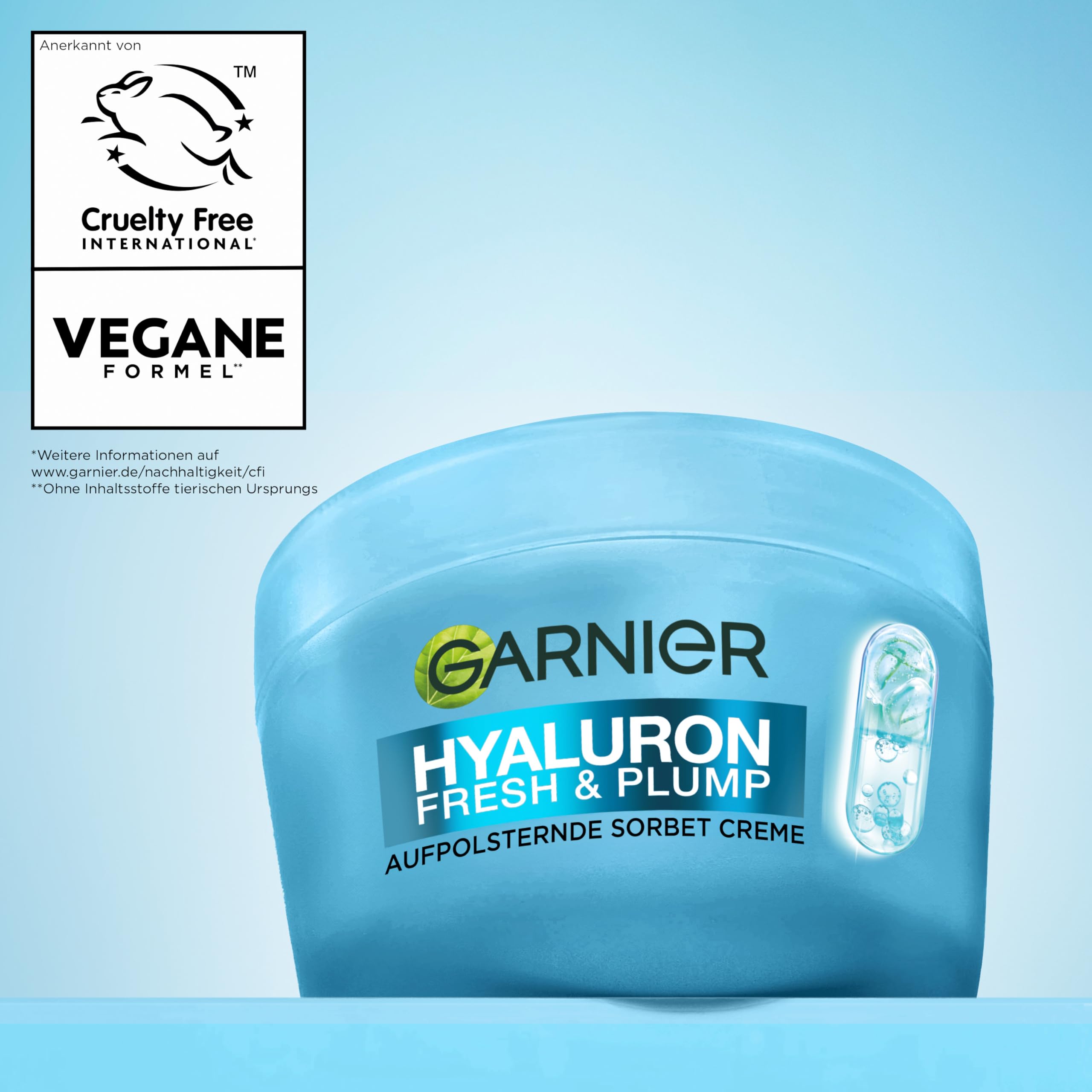 Garnier Hyaluron Fresh & Plump krem do sorbetu