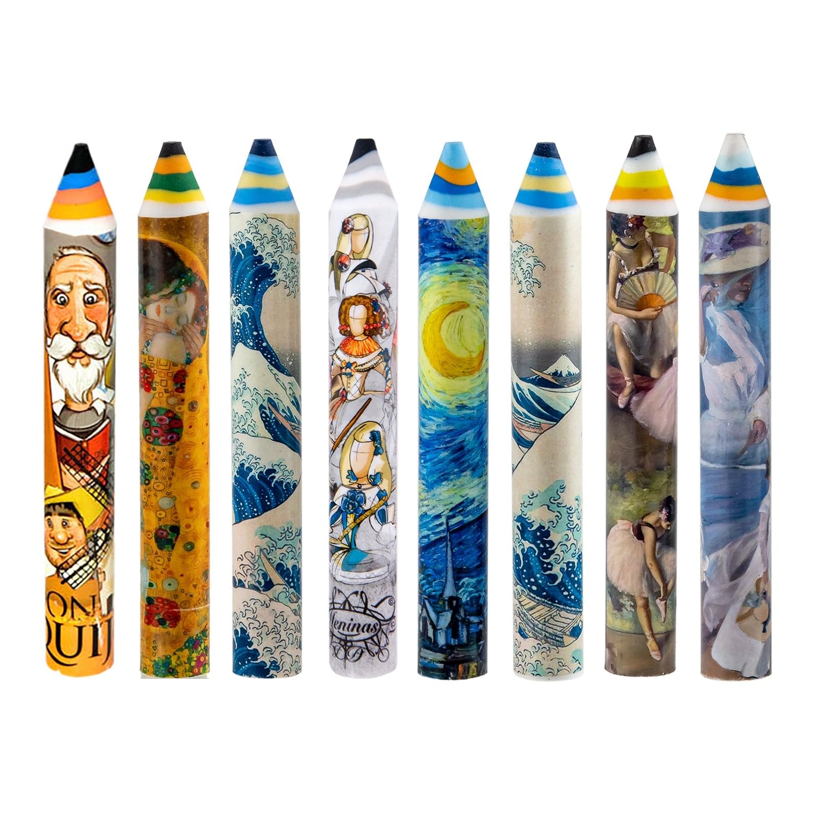 PracticDomus Conjunto 2 Gomas de Borrar Extra-Grandes Formato Lápiz Coloridos Originales