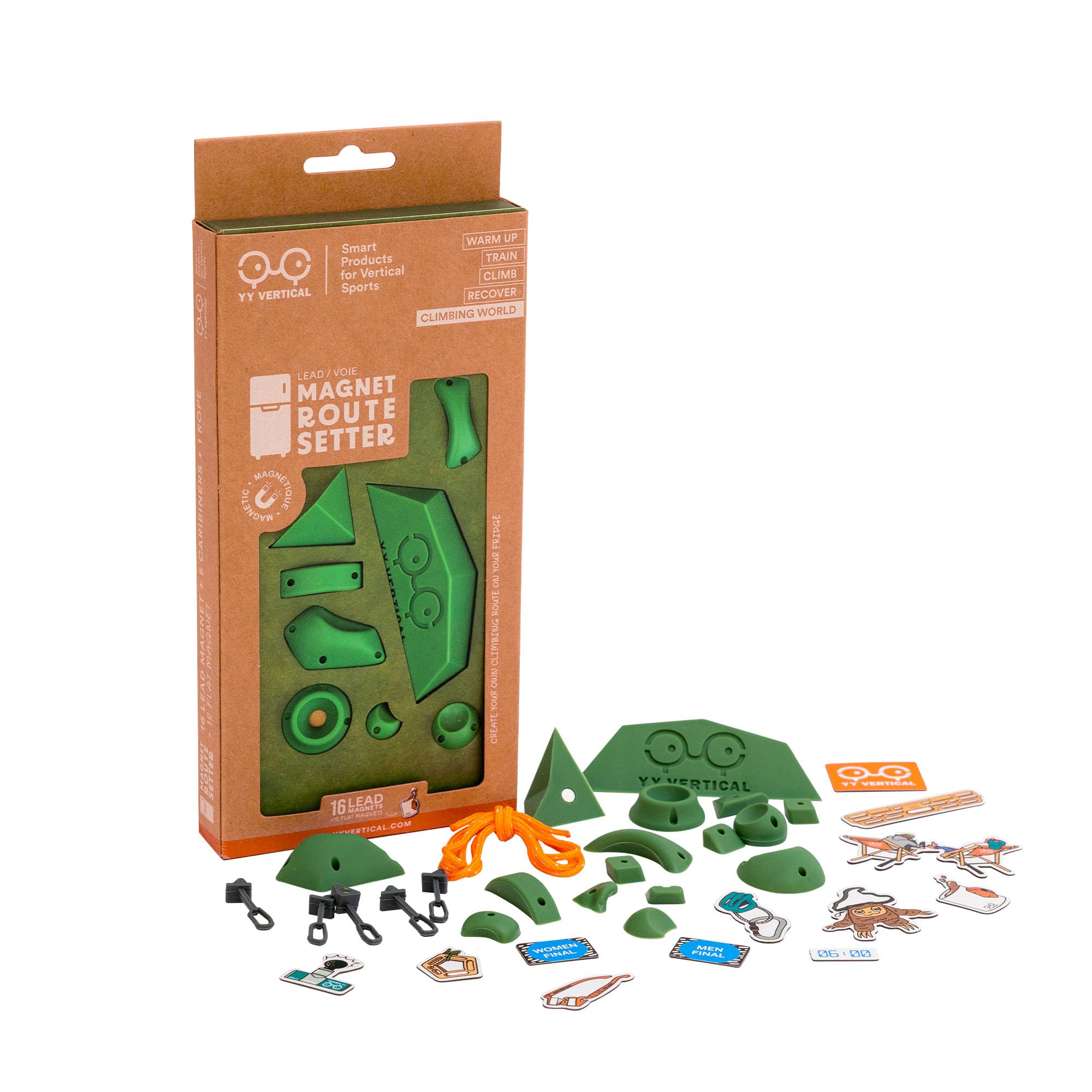 YY Vertical - Magnet Route Setter, Arrampicata Mantiene Magneti per Frigorifero, Lead Edition