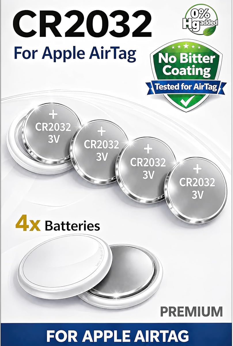 SHI CR2032 Batteries 4 Pack