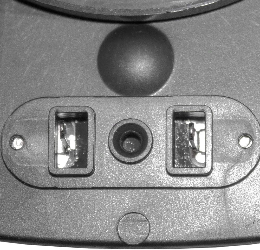 Brock Replacement Pair Set Power Side View Mirror Blue Tinted Glass w/Bases Heated compatible with 99-06 3 Series 97-03 5 Series 51168250436 51168250439