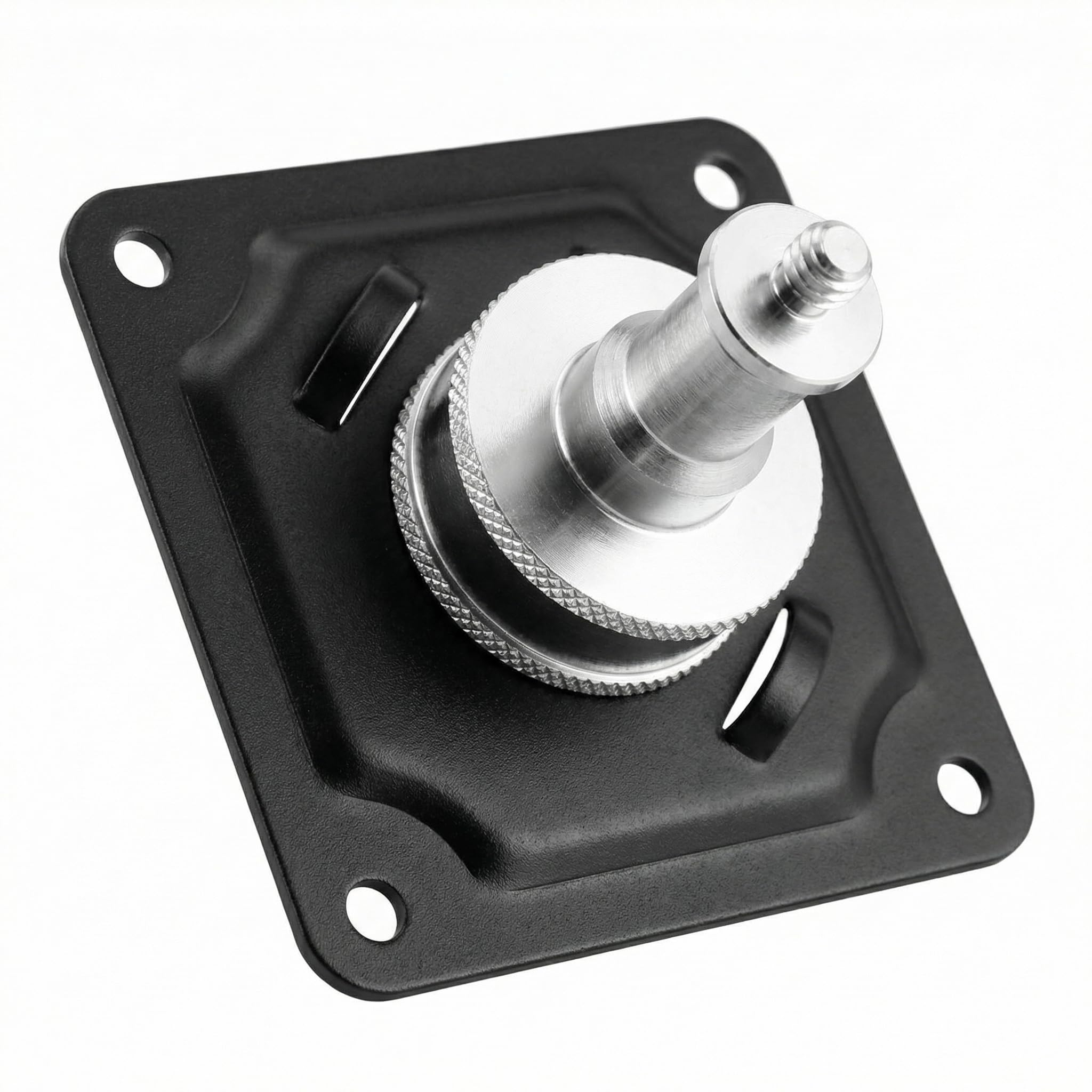QWORK® Attacco per staffa di montaggio a parete e soffitto con filettatura universale da 1/4 di pollice per fotocamera, monitor, illuminazione da studio