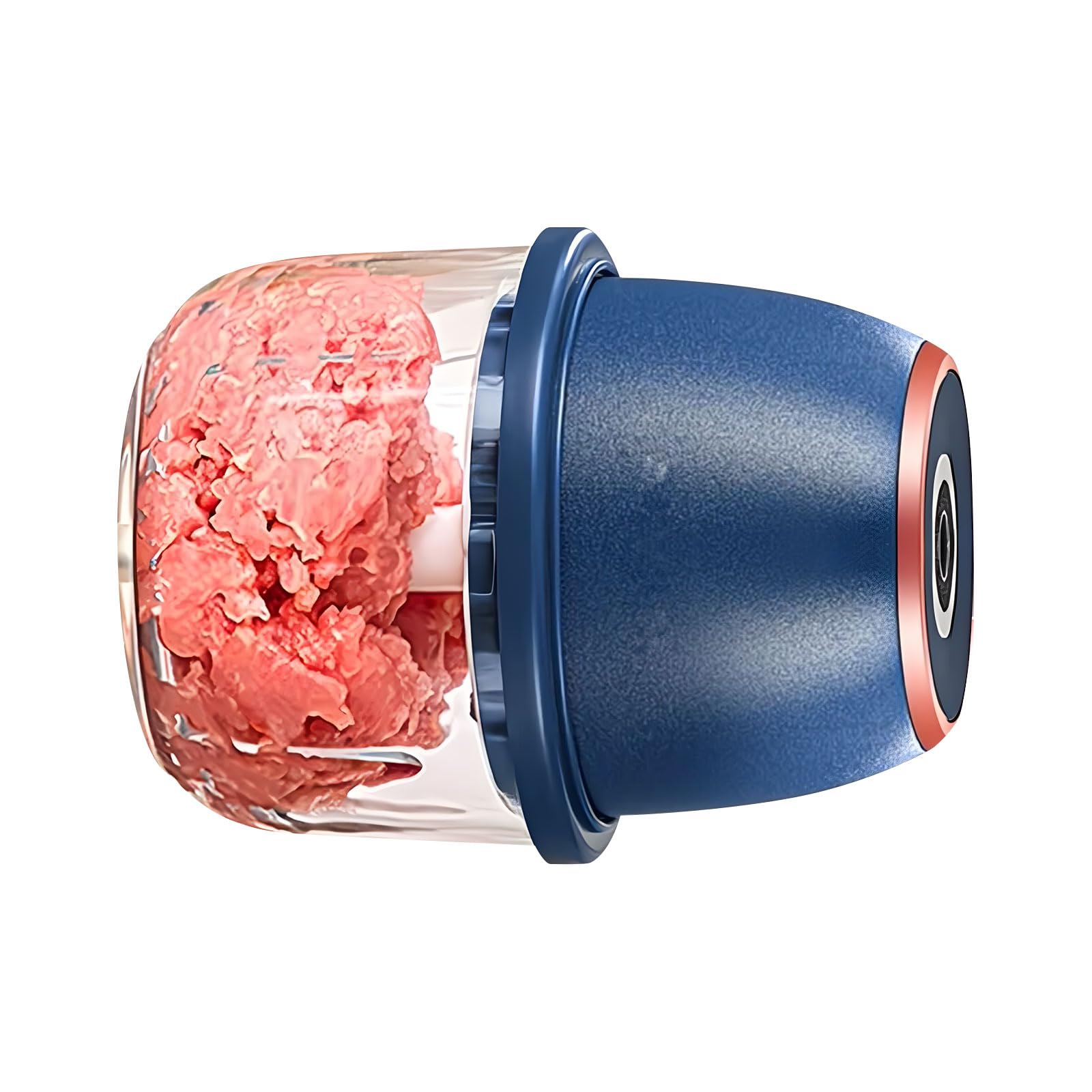 ZWWAAZHF Rechargeable Garlic Press Machine 350ML Glass Container with Sturdy Components for Various Ingredients Electric Plant Grinder