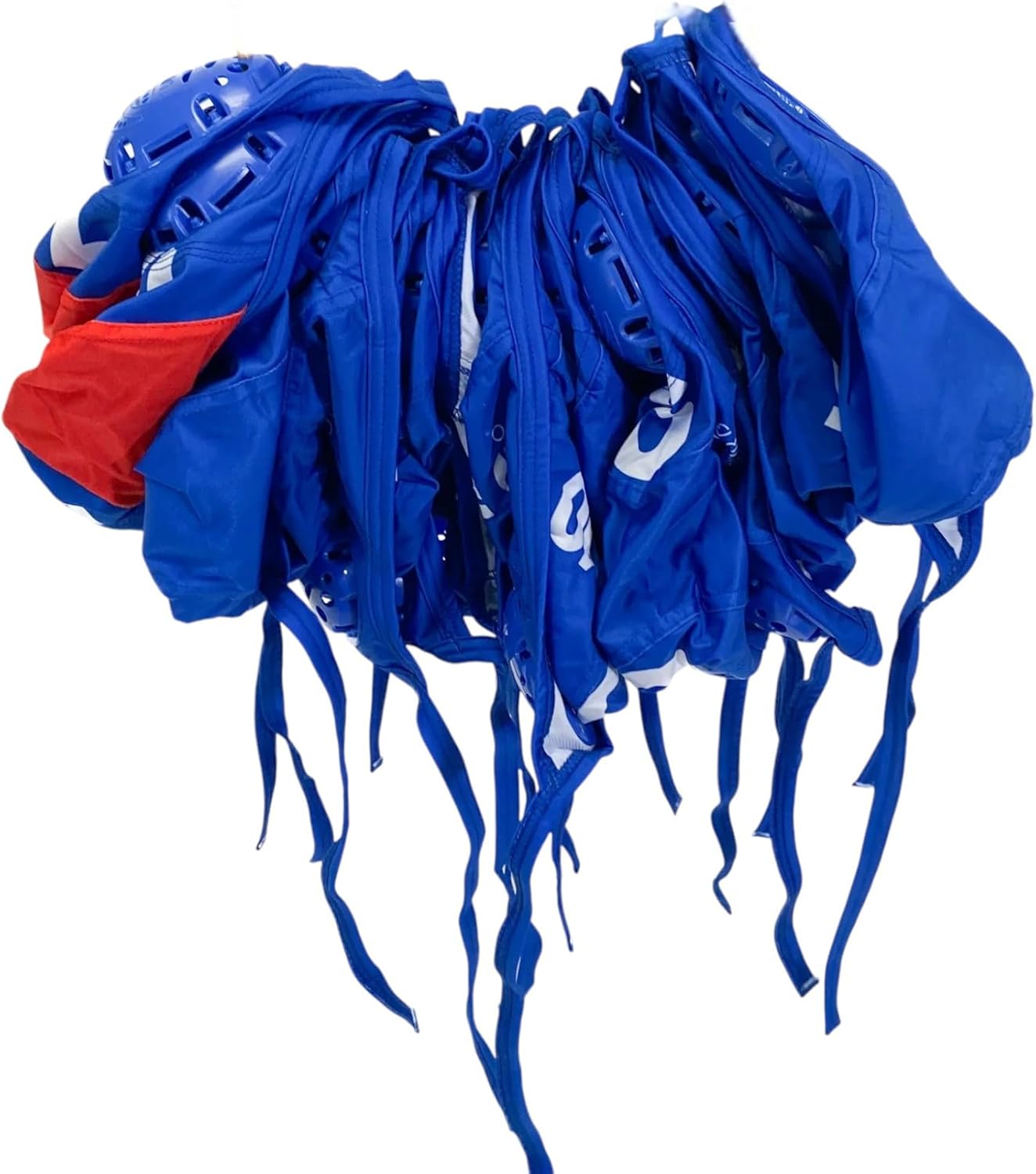Turbo Standard Water Polo Cap Set with 3 Numbers (Royal)
