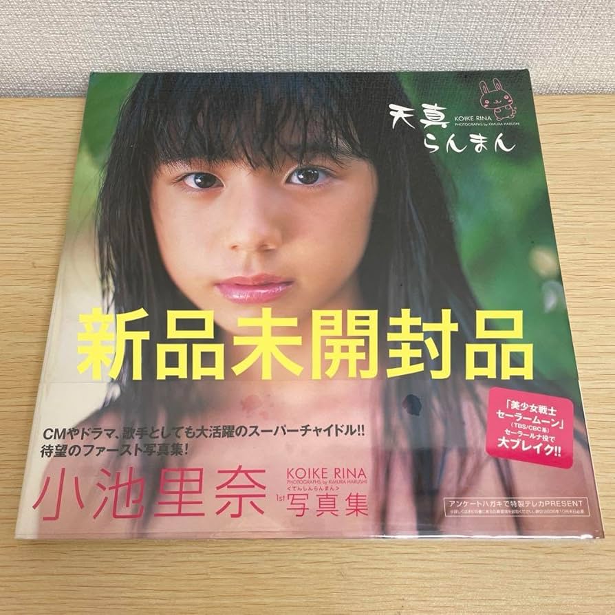 小池里奈　写真集　DVD未開封！ 17才 : 小池里奈写真集 DVD（未開封）付(藤本和典 撮影) / 古本