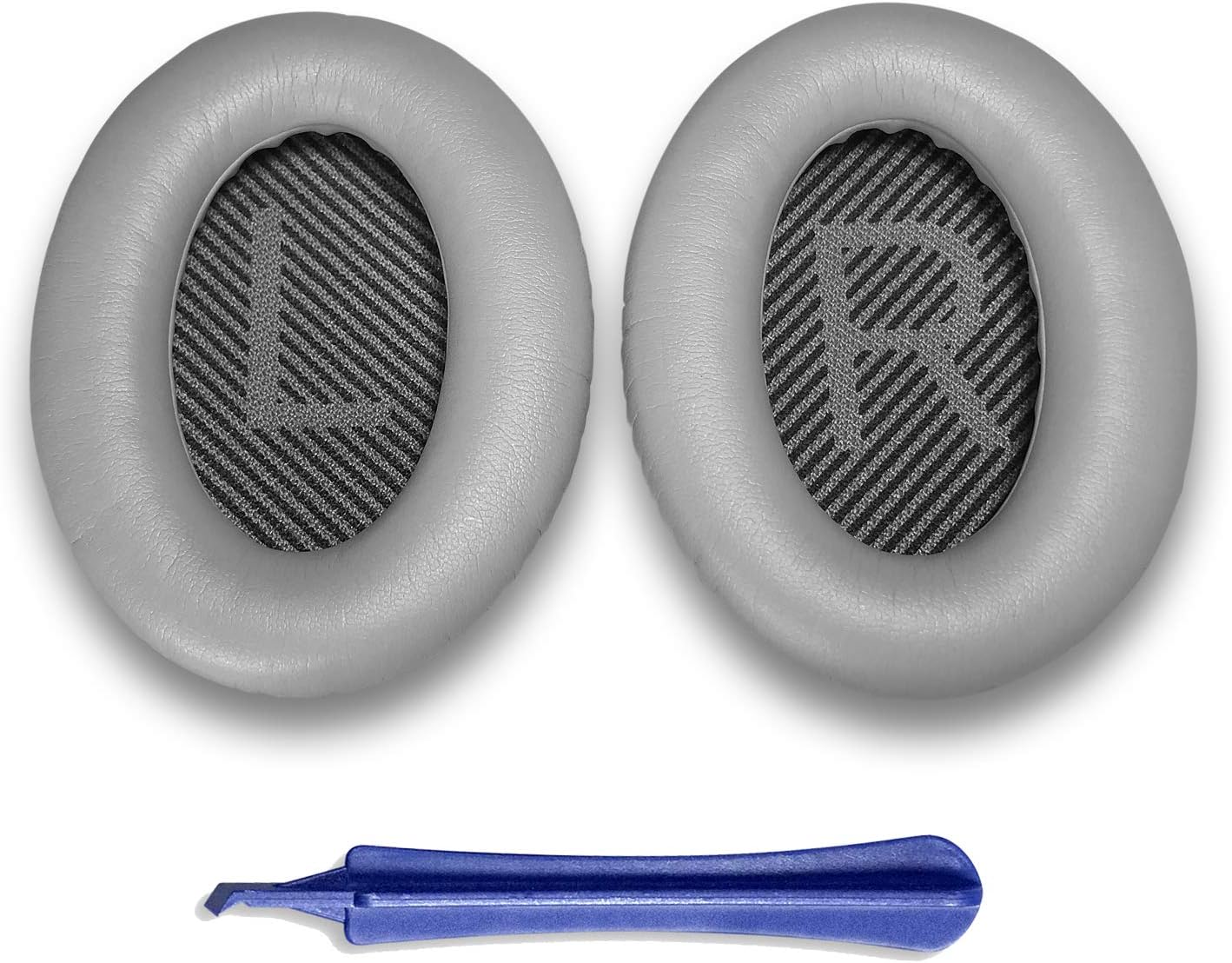 Replacement Ear Pads for Bose QC35 Compatible Replacement Ear Pads with QC35 - Compatible with QC35 [Silver]